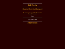 Tablet Screenshot of billdavis.org